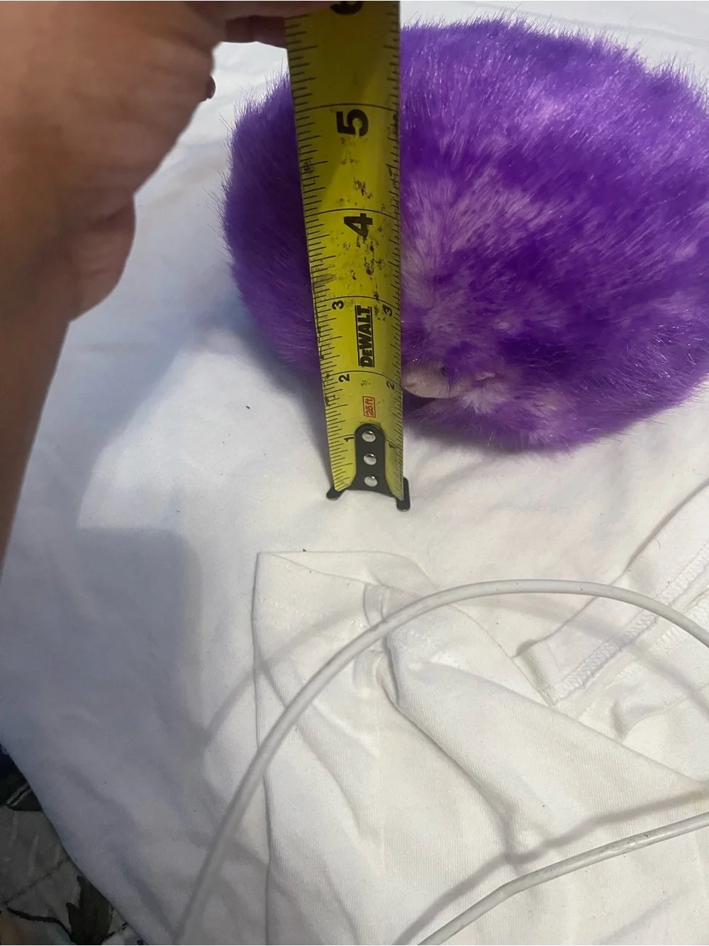 Warner Bros. Purple Plush Pom Pet Stuffed Animal
